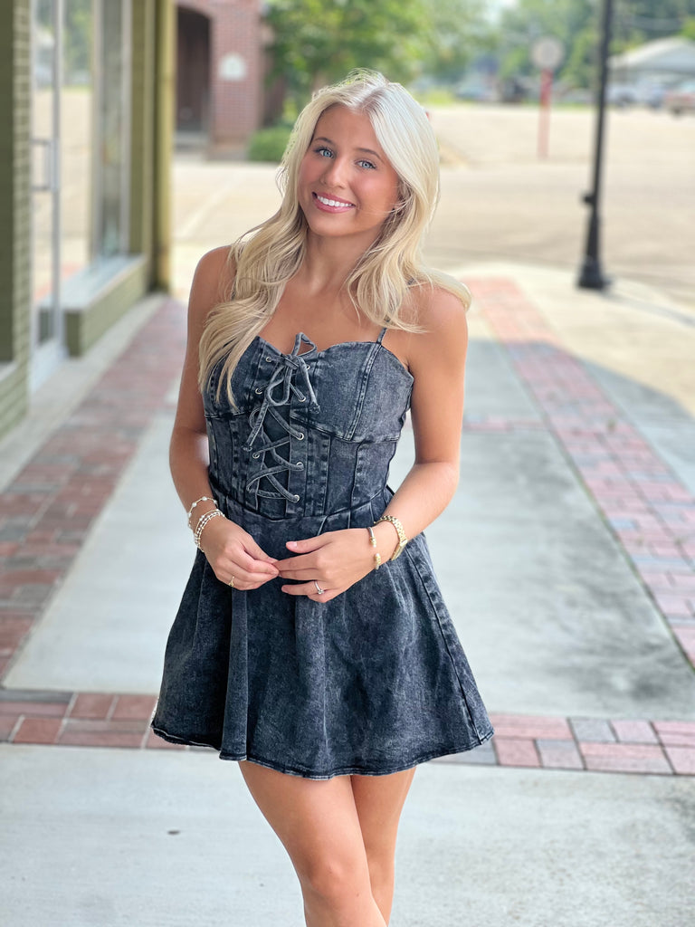 Ellis denim dress