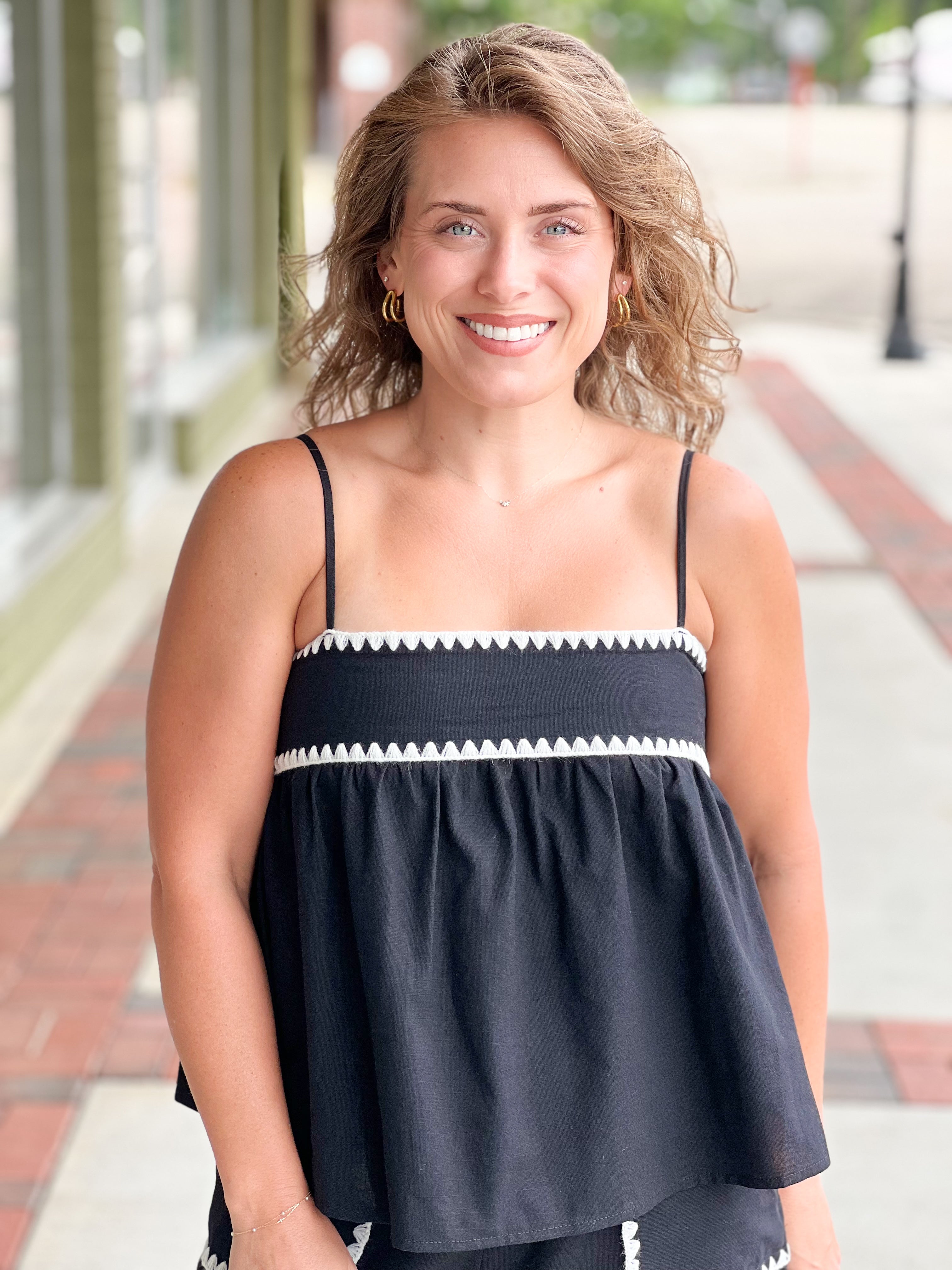 Tori babydoll top | Something to Talk About