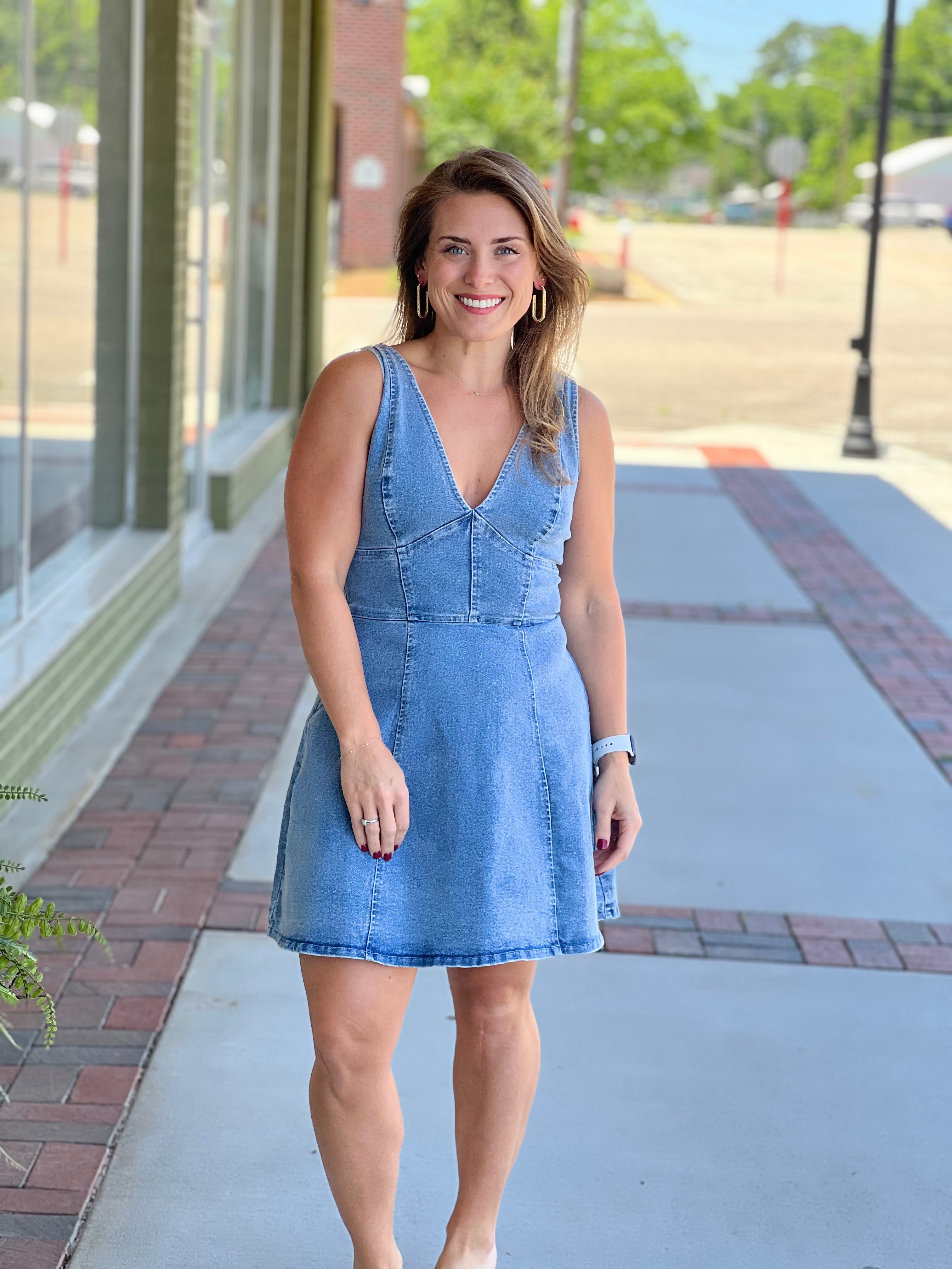 Sadie denim dress