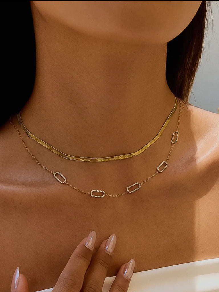Burnisse 18K non tarnish necklace | Something to Talk About