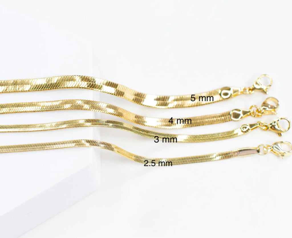 Herringbone bracelet 2.5mm