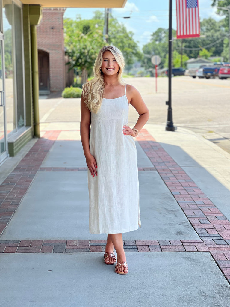 Ali linen dress