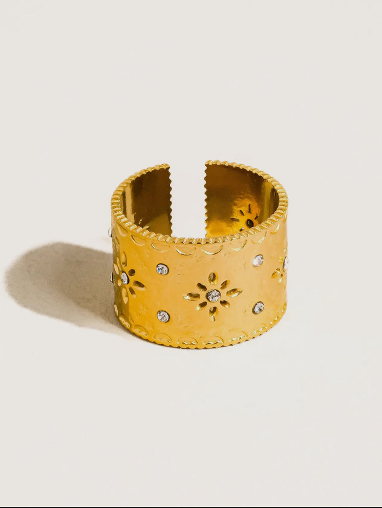 Raya 18K non tarnish ring