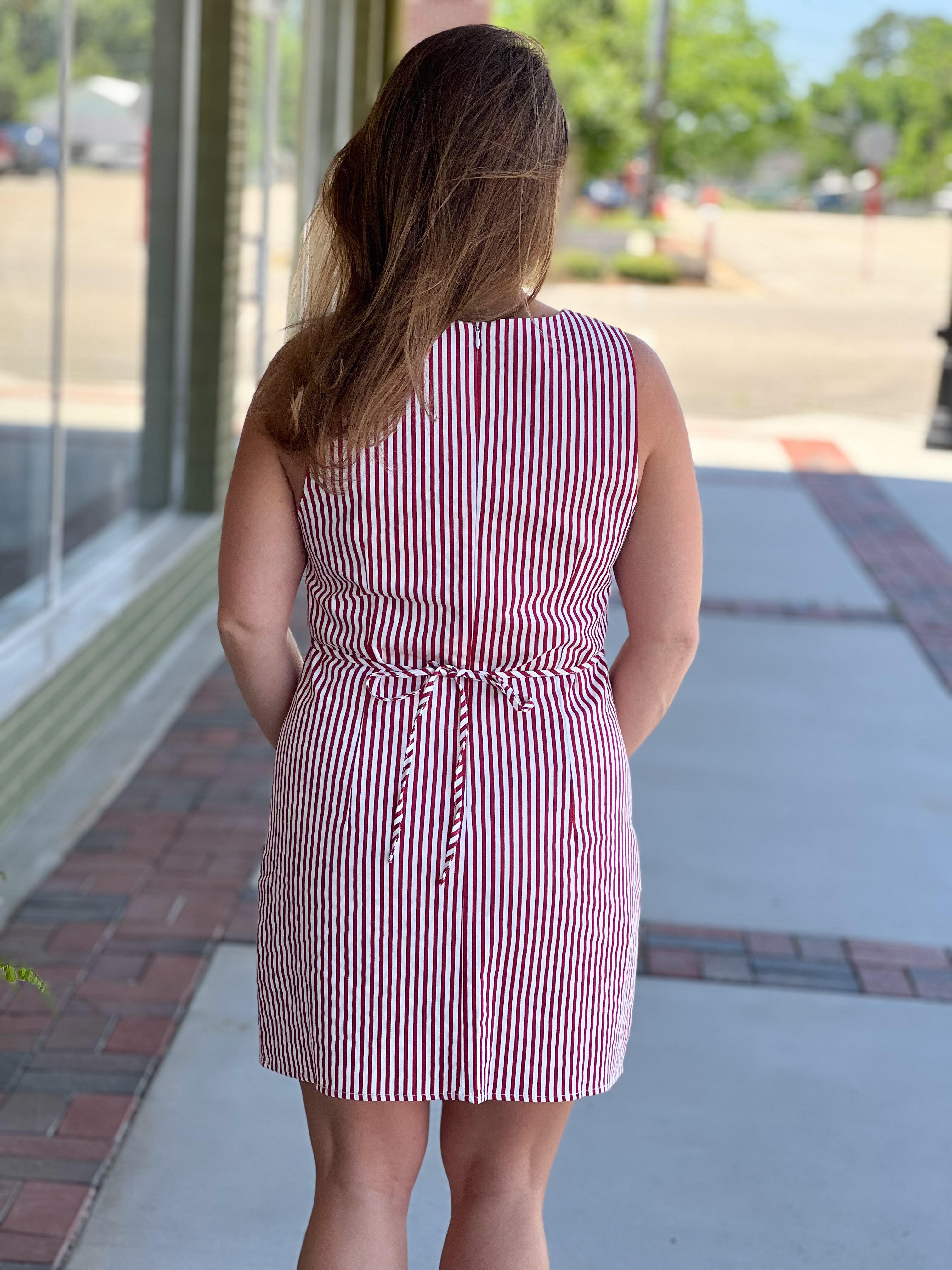 Julia striped dress