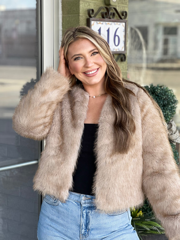 Old Money fur jacket