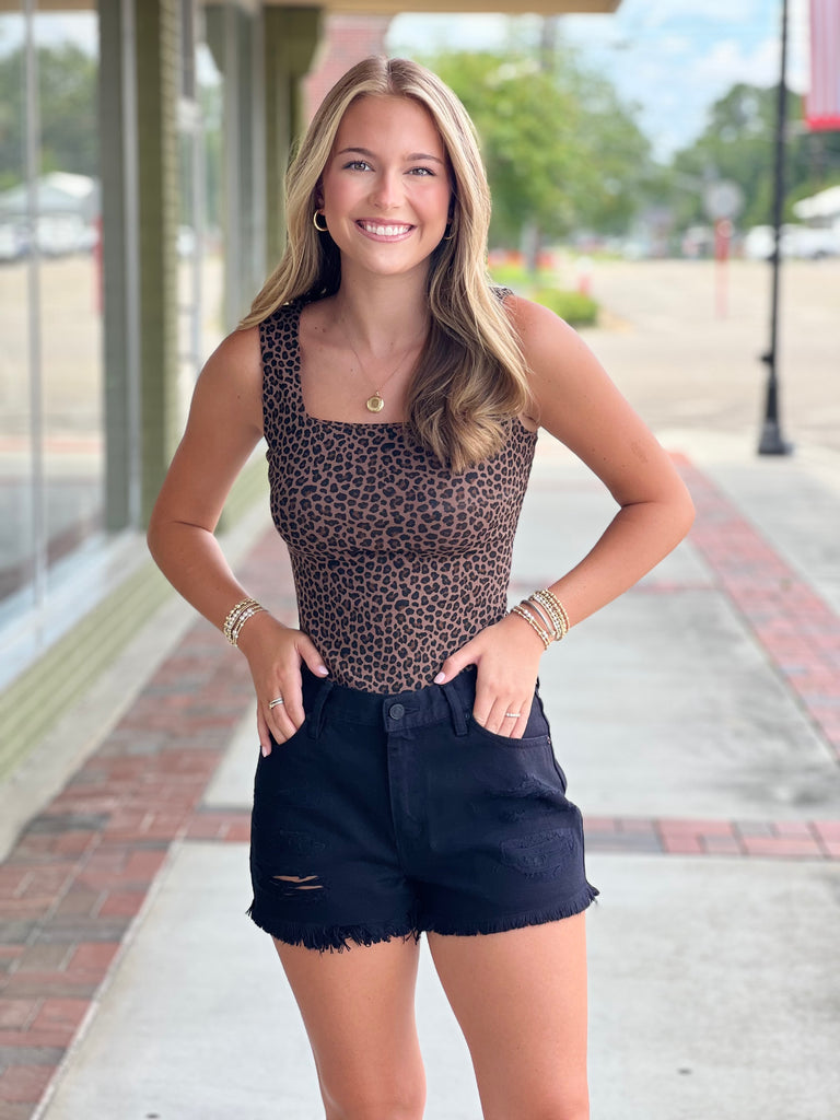 Candice denim shorts