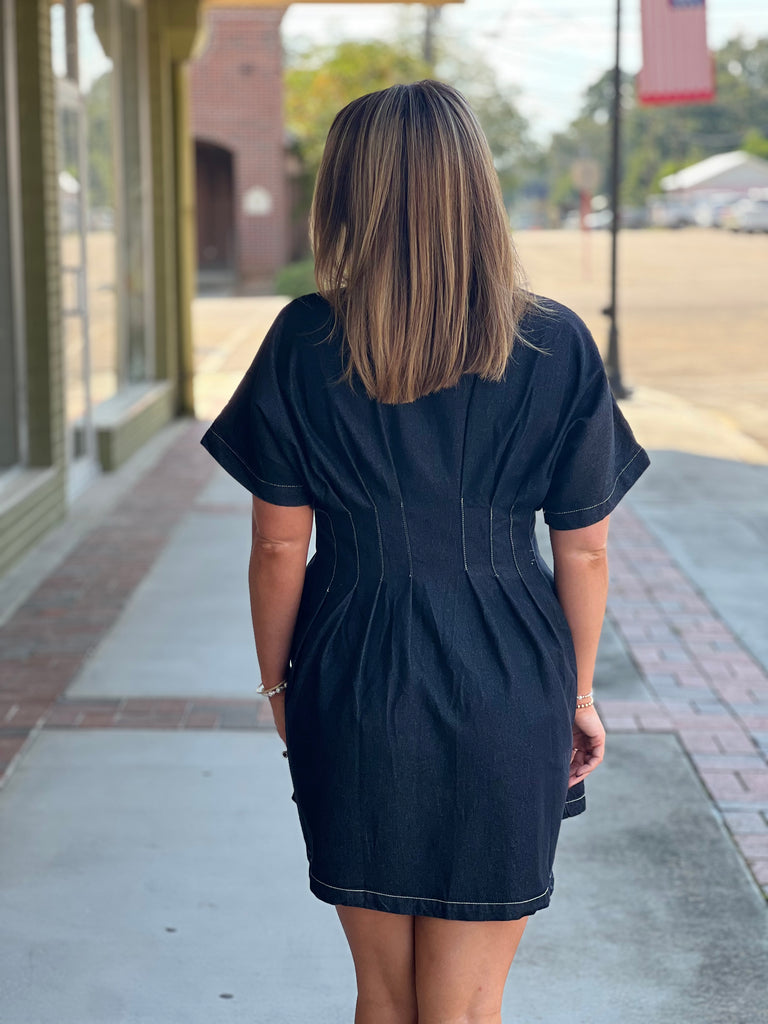 Lennox denim dress