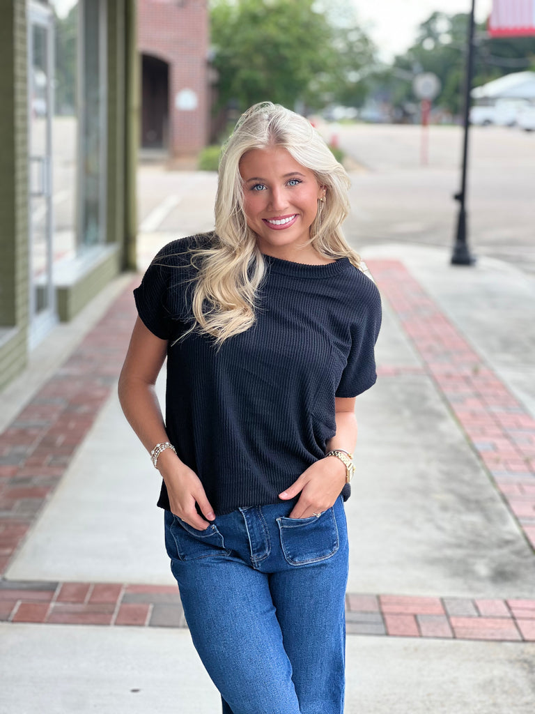 Camy ribbed top
