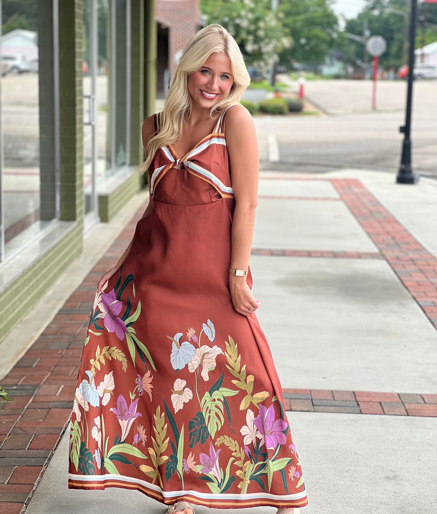 Indian summer maxi dress