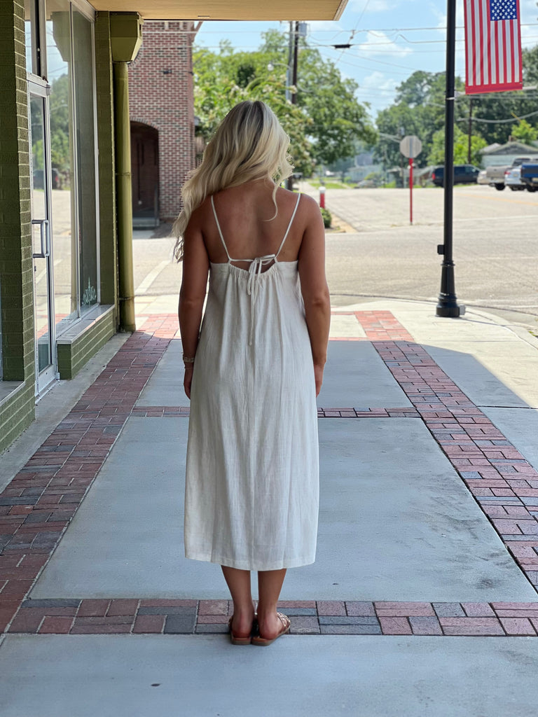 Ali linen dress