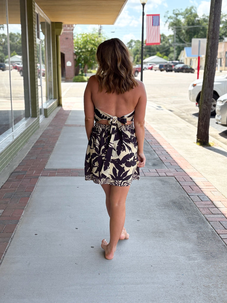 Island time mini dress