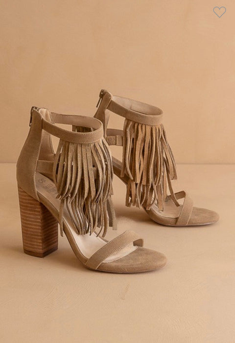 Gela fringe heels Something to Talk About - Main Image