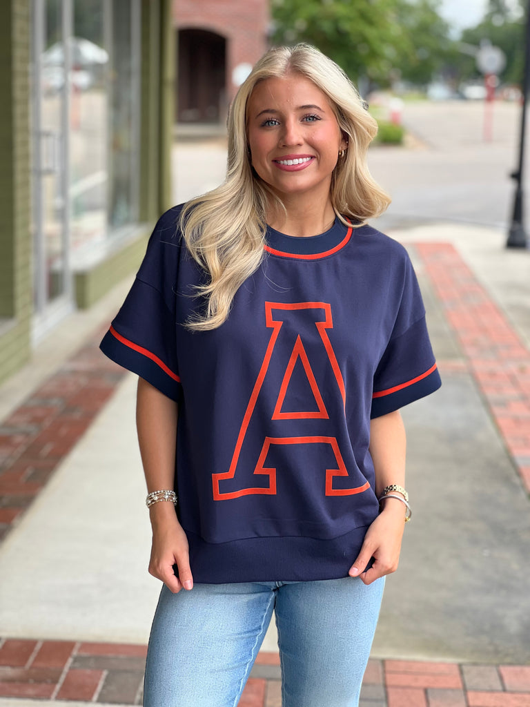"A" Gameday top
